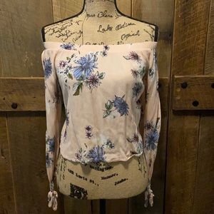 Flowy off the shoulder shirt